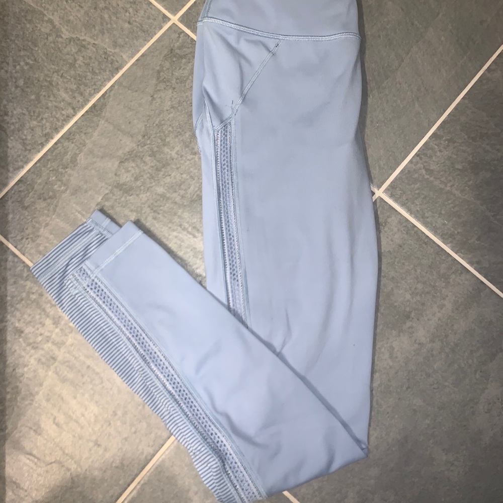 victorias secret sport light blue leggings
